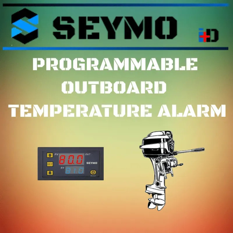 Programmable temperature outboard motor alarm Programmable temperature outboard motor alarm
