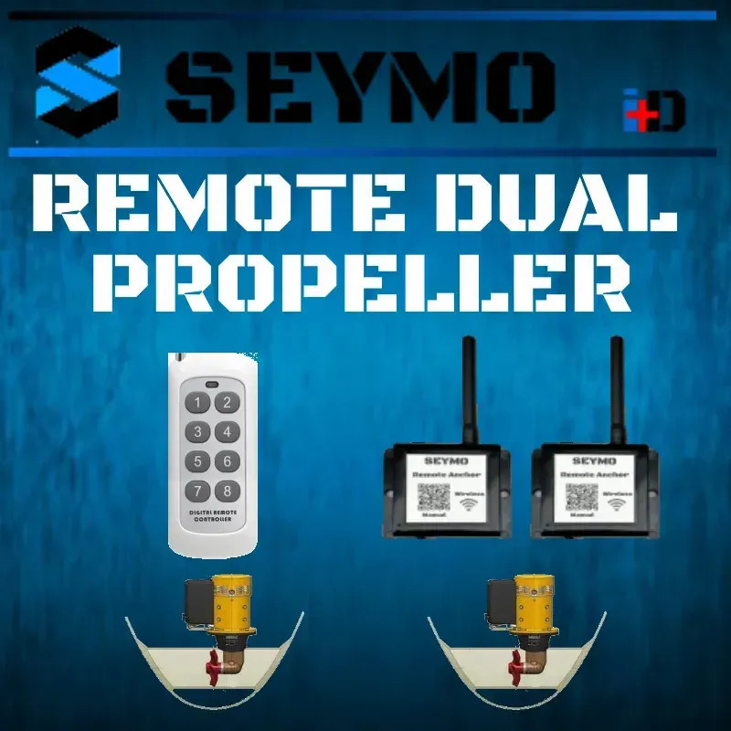 Remote control for bow and stern thrusters Remote control for bow and stern thrusters