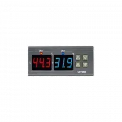 Dual programmable temperature alarm (two leaks) or (exhaust and engine) or (two engines)